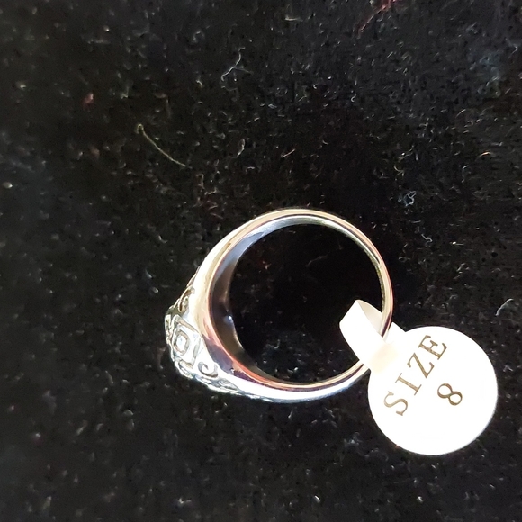 Stainless Steel Skull Ring 18mm - Picture 5 of 7